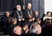 آیین خطبه خوانی شب عاشورا در حرم مطهر رضوی