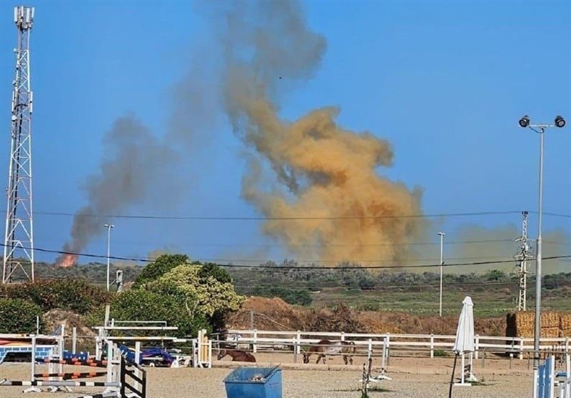 وقوع انفجار و آتش سوزی در صنایع نظامی «هرتسلیا»