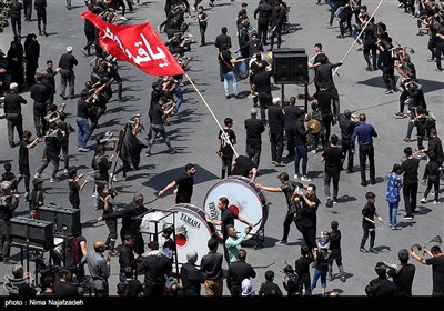 مراسم عزاداری عاشورای حسینی در مشهد 