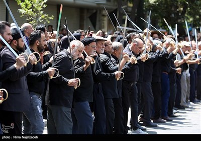 مراسم عزاداری عاشورای حسینی در مشهد 