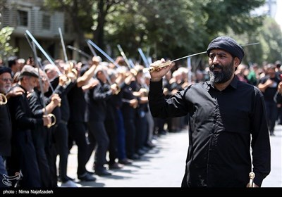مراسم عزاداری عاشورای حسینی در مشهد 