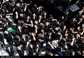 مراسم عزاداری عاشورای حسینی در حرم مطهر حضرت معصومه (س)