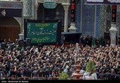 مراسم عزاداری عاشورای حسینی در حرم مطهر حضرت معصومه (س)