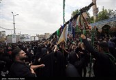 مراسم عزاداری روز عاشورای حسینی در مریانج - همدان