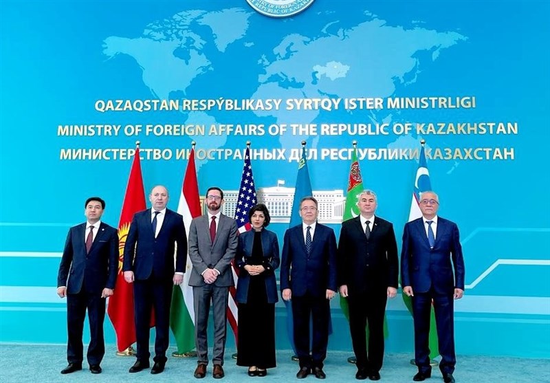 آمریکا و 5 کشور آسیای مرکزی درباره افغانستان نشست برگزار کردند