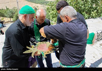 مراسم عزاداری عاشورای حسینی در روستای هزاوه - اراک