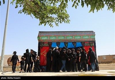 مراسم عزاداری عاشورای حسینی در روستای هزاوه - اراک
