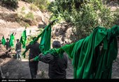 مراسم عزاداری روز عاشورا در روستای گنجه شهرستان رودبار