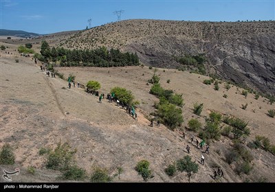 مراسم عزاداری روز عاشورا در روستای گنجه شهرستان رودبار