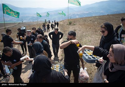 مراسم عزاداری روز عاشورا در روستای گنجه شهرستان رودبار