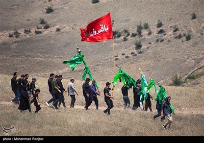 مراسم عزاداری روز عاشورا در روستای گنجه شهرستان رودبار