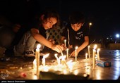 خیمه سوزان و  شام غریبان عصر عاشورا در میدان امام حسین (ع)