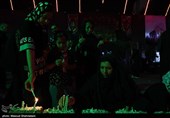 خیمه سوزان و  شام غریبان عصر عاشورا در میدان امام حسین (ع)