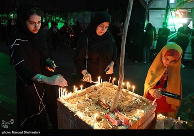 خیمه سوزان و شام غریبان عصر عاشورا در میدان امام حسین (ع)