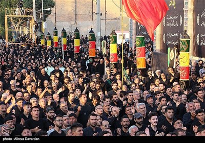 عزاداری مردم خراسان شمالی به یاد سقای دشت کربلا