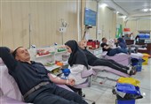 1226 قزوینی در تاسوعا و عاشورا خون اهدا کردند + تصویر