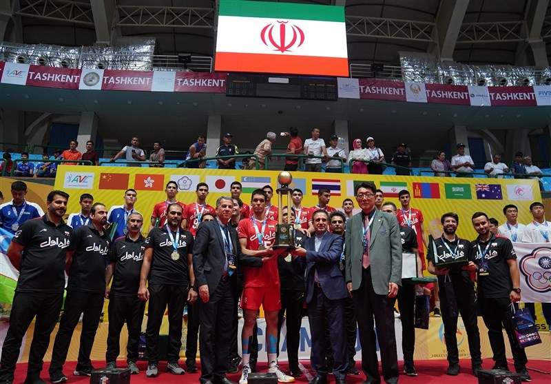ایران تفوز ببطولة آسیا لکرة الطائرة تحت 16 عاما