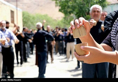 مراسم چغچغه ‌زنی در روستای انجدان - اراک