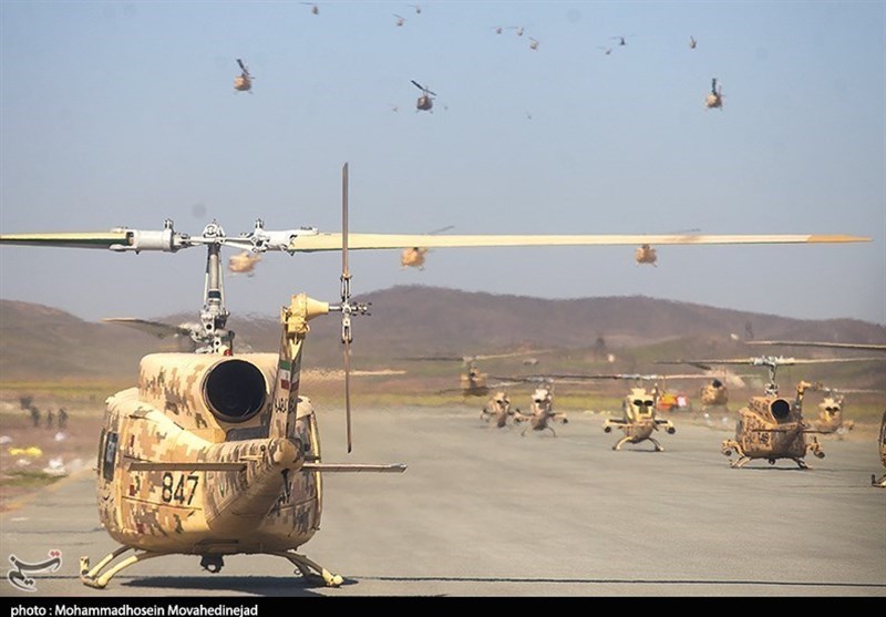 Iranian Copters Armed with Precision Strike Missiles