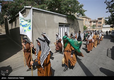 مراسم عزاداری سومین روز شهادت امام حسین(ع) در همدان