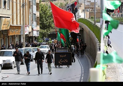 مراسم عزاداری سومین روز شهادت امام حسین(ع) در همدان