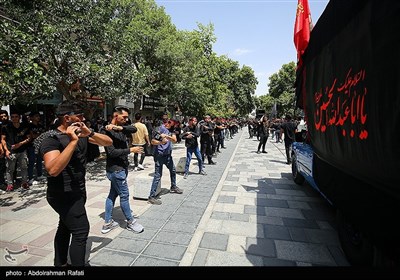 مراسم عزاداری سومین روز شهادت امام حسین(ع) در همدان