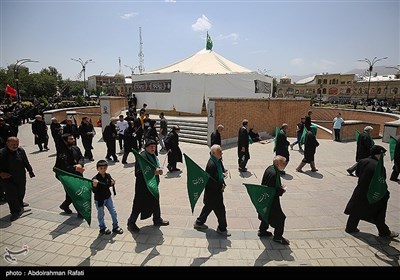 مراسم عزاداری سومین روز شهادت امام حسین(ع) در همدان