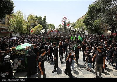 مراسم عزاداری سومین روز شهادت امام حسین(ع) در همدان