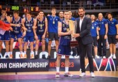 بسکتبالیست‌های نوجوان صربستان قهرمان اروپا شدند