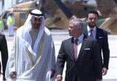 دیدار رئیس امارات و شاه اردن