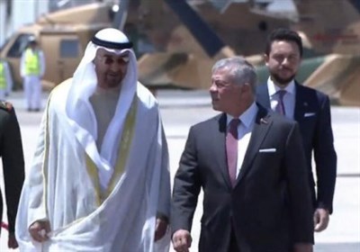  دیدار رئیس امارات و شاه اردن 