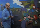روایتی از نقاشی 100 متری زنده‌یاد حبیب‌الله صادقی در تلویزیون