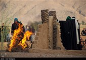 تعزیه از عاشورا تا غدیر در روستای صحرا رود فسا