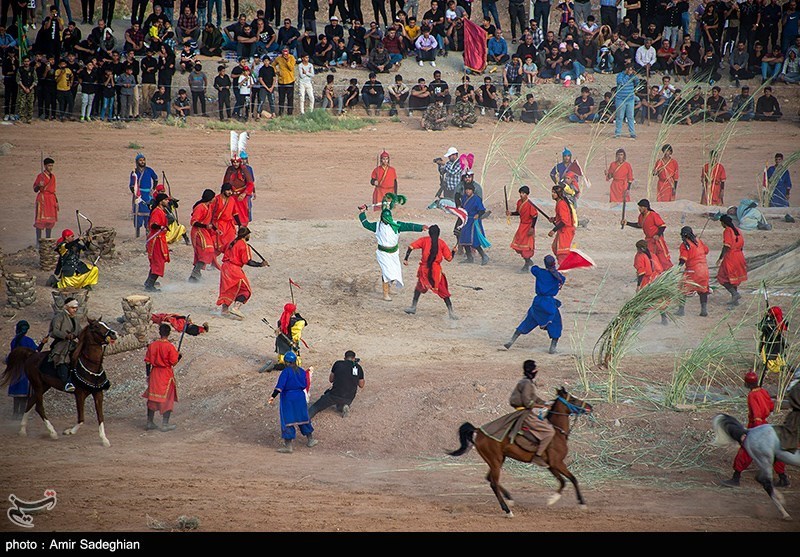 تعزیه از عاشورا تا غدیر در روستای صحرا رود فسا