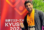 3 مدال طلای شیرجه‌رو ایرانی در مسابقات جهانی مستر