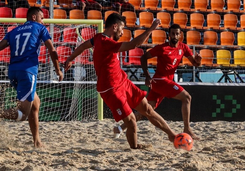 Iran Beach Soccer Edges UAE at 2nd CIS Games