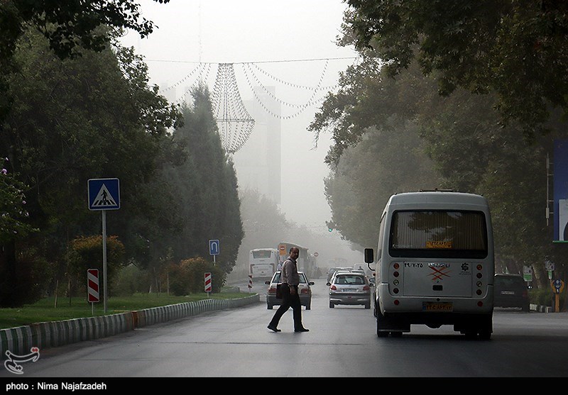 هوای شهر کرمانشاه در وضعیت ‌بحرانی قرار گرفت