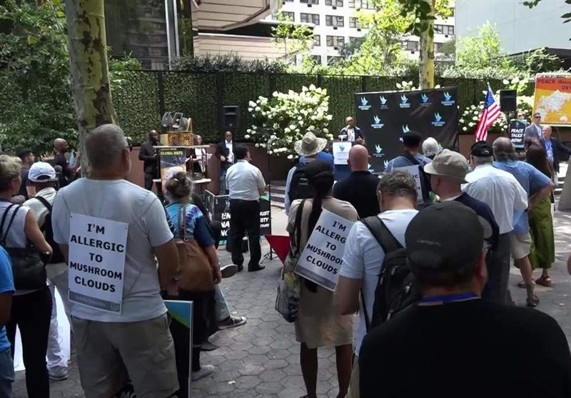Activists Rally in NYC to Protest Nuclear Weapons on Hiroshima Anniversary