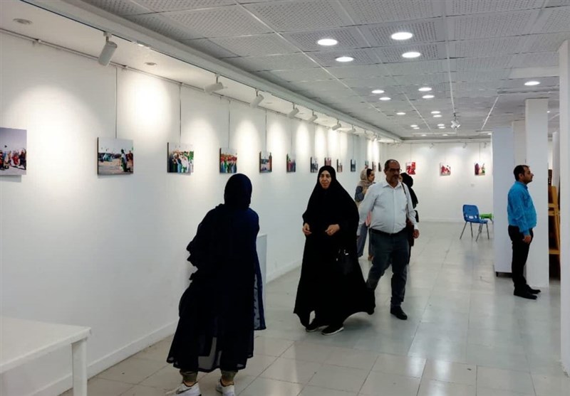 گشایش نمایشگاه ‌&quot;خون خدا&quot; در بوشهر/ روایتی از سنت‌های کهن عزاداری‌ محرم +تصویر
