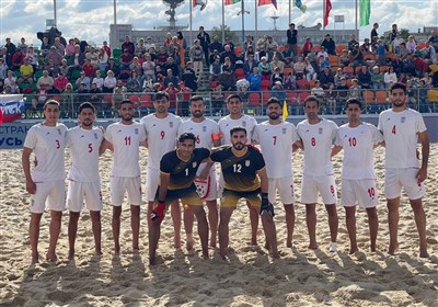  صعود ایران به فینال مسابقات فوتبال ساحلی رقابت‌های کشورهای مشترک‌المنافع 