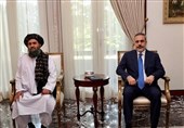 دیدار وزیر خارجه ترکیه و معاون نخست‌وزیر دولت موقت طالبان