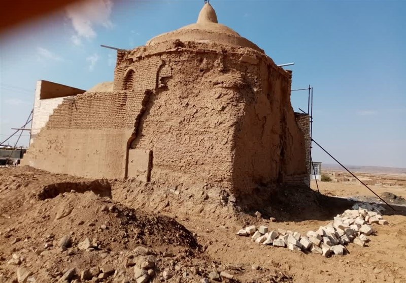 بنای امام‌زاده قاسم(ع) روستای سیرغان شهرستان جوین مرمت شد + تصاویر‌