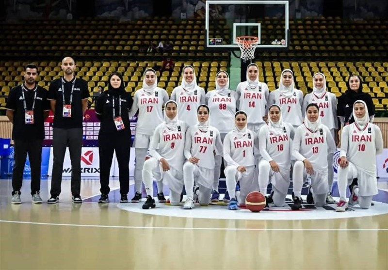 بانوان ایران به فینال دیویژن B بسکتبال کاپ آسیا رسیدند