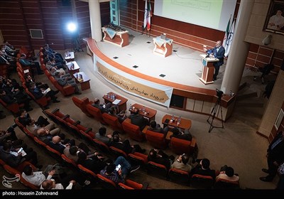 سخنرانی سید محمد حسینی معاون امور مجلس رئیس جمهور در همایش جهاد رسانه‌ای