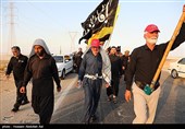 حرکت کاروان پیاده‌روی عشاق الحسین (ع)  به سمت کربلا معلی - آبادان