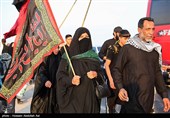 حرکت کاروان پیاده‌روی عشاق الحسین (ع)  به سمت کربلا معلی - آبادان