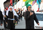 حرکت کاروان پیاده‌روی عشاق الحسین (ع)  به سمت کربلا معلی - آبادان