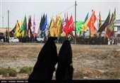 حرکت کاروان پیاده‌روی عشاق الحسین (ع)  به سمت کربلا معلی - آبادان