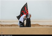 حرکت کاروان پیاده‌روی عشاق الحسین (ع)  به سمت کربلا معلی - آبادان