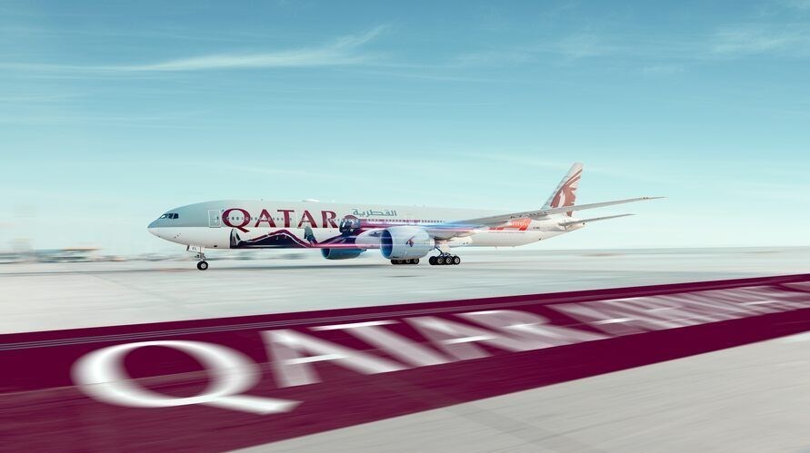 رونمایی هواپیمایی قطر از بوئینگ فرمول یک! 